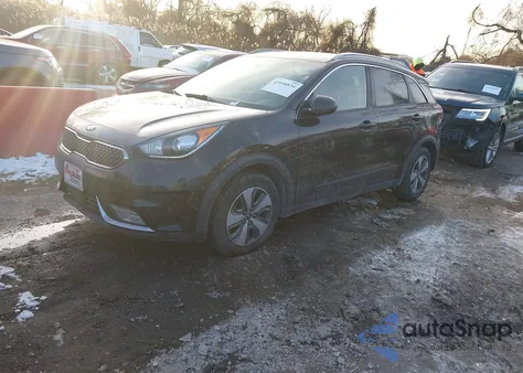 2019 Kia Niro Lx z USA, uszkodzony, nr VIN KNDCB3LCXK5346240